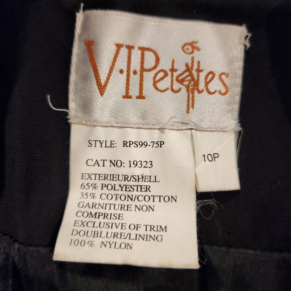 Vintage Black Long Trench Coat - Picture 8 of 8